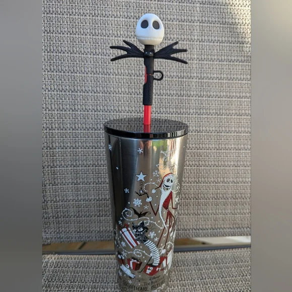 2025 Starbucks Nightmare Before Christmas 24 oz. Stainless Tumbler - Picture 2 of 8